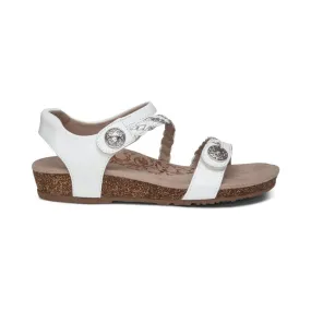 Aetrex Women's Jillian Sandals- White