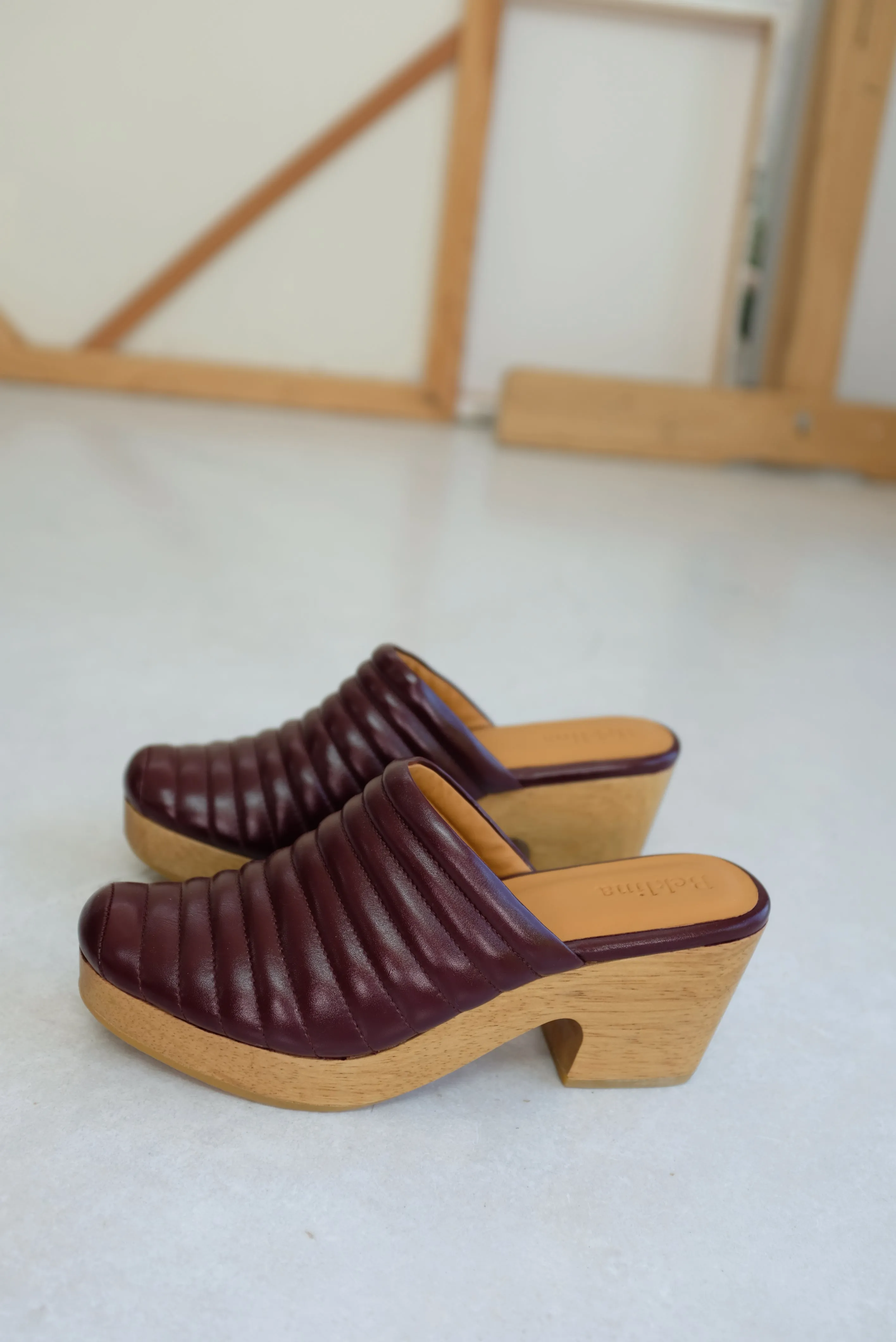 Beklina Ribbed Clog Baya