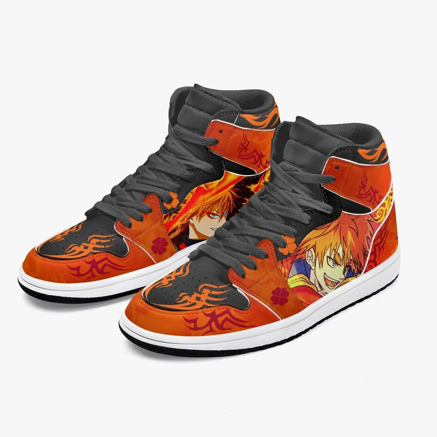 Black Clover Leopold Vermillion JD1 Anime Shoes
