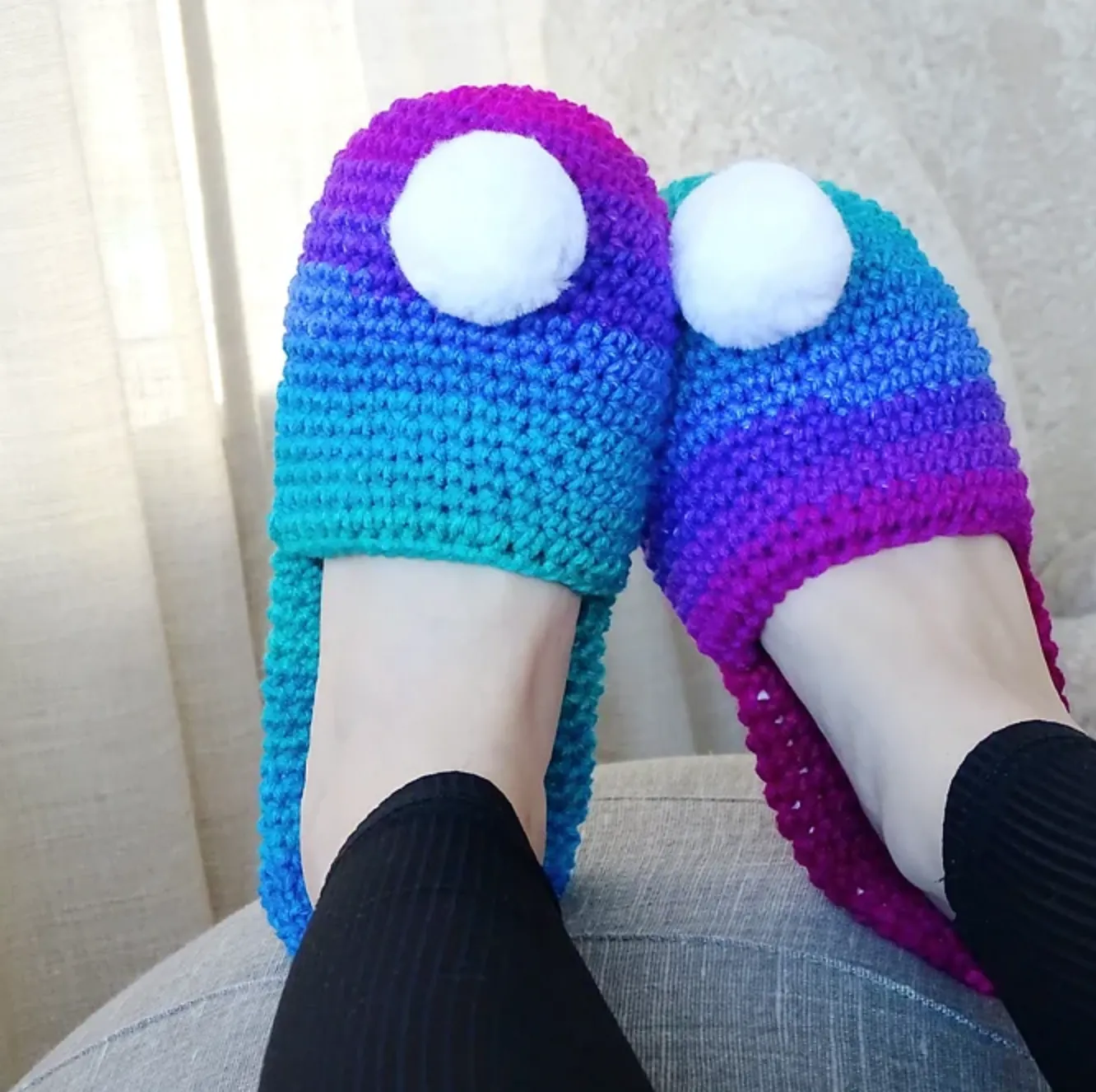 Dakota Slippers Crochet Pattern
