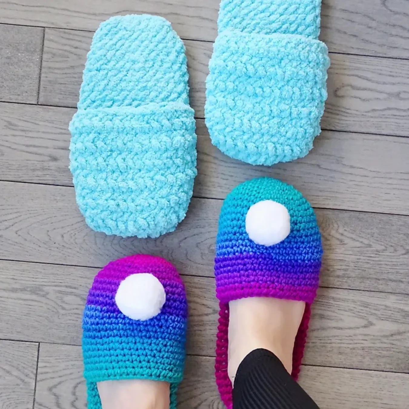Dakota Slippers Crochet Pattern