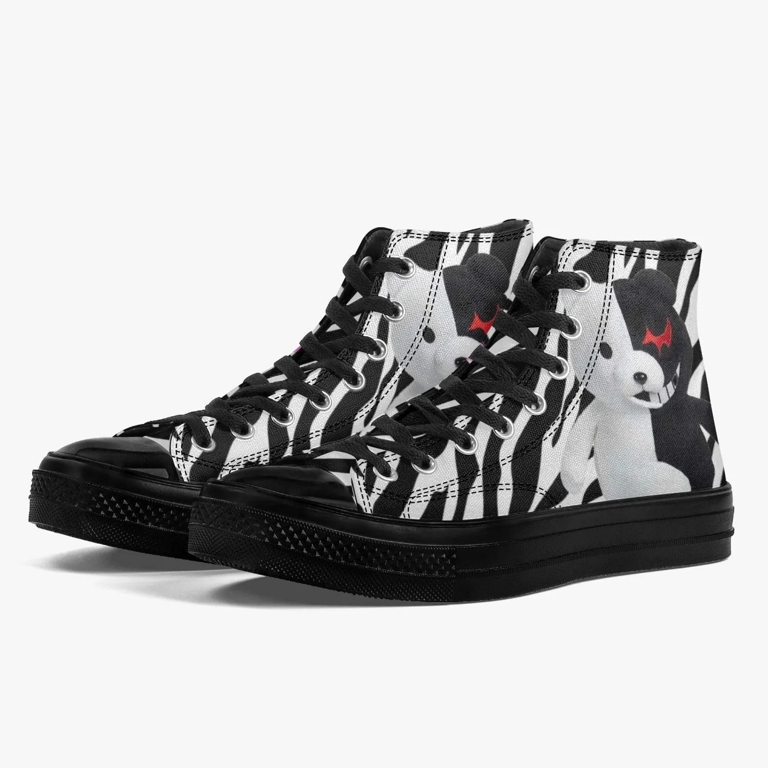 Danganronpa Monokuma A-Star High Anime Shoes