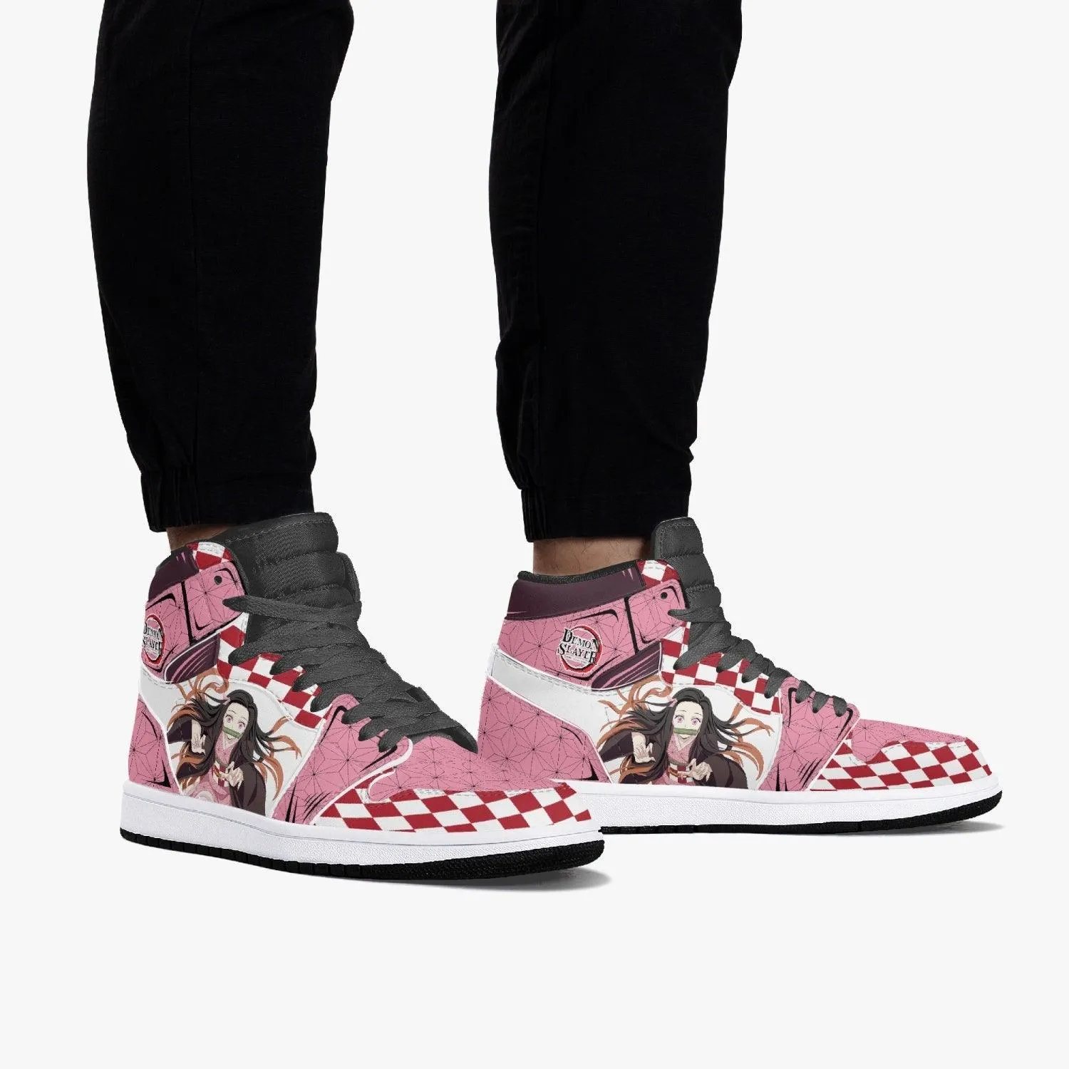 Demon Slayer Nezuko JD1 Mid Anime Shoes