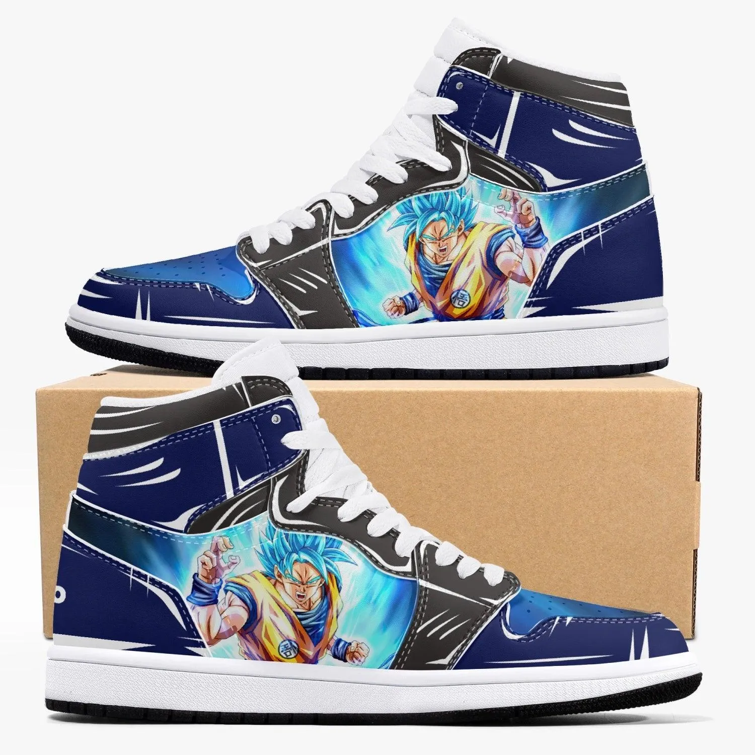 Dragonball Z Goku Blue JD1 Anime Shoes