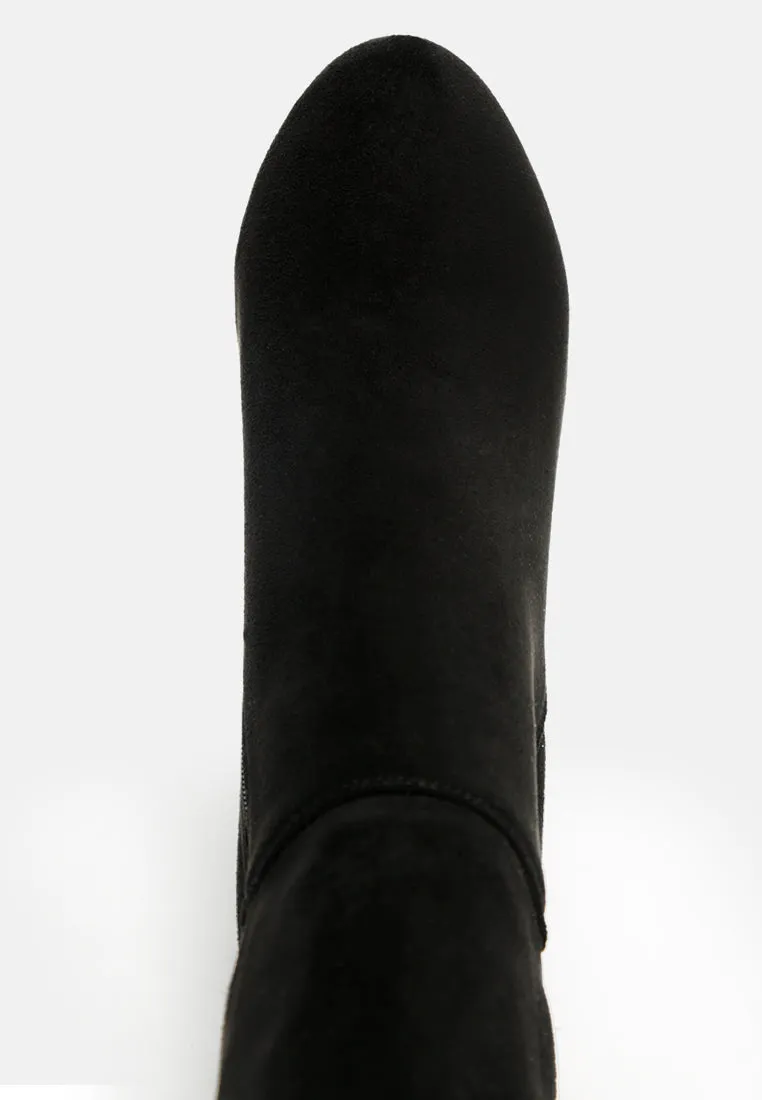 fauna knee high block heeled boots