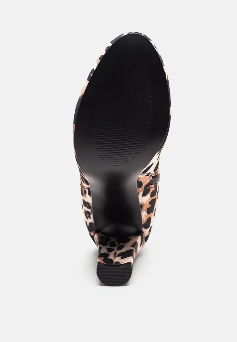 fauna knee high block heeled boots