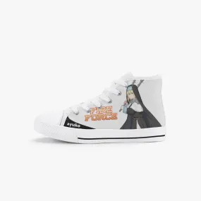 Fire Force Iris Kids A-Star High Anime Shoes