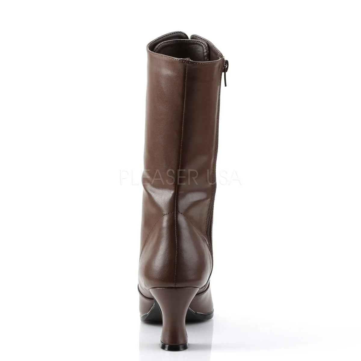 Lace-Up Ankle Boots with 2.75-inch Heels 3-colors VICTORIAN-120