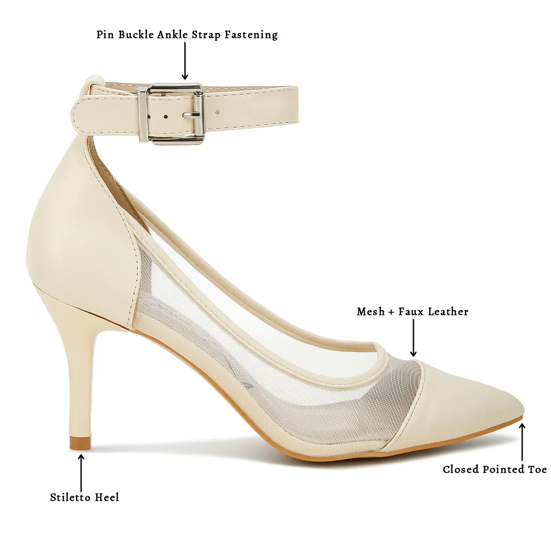 Mesh Pump Sandals