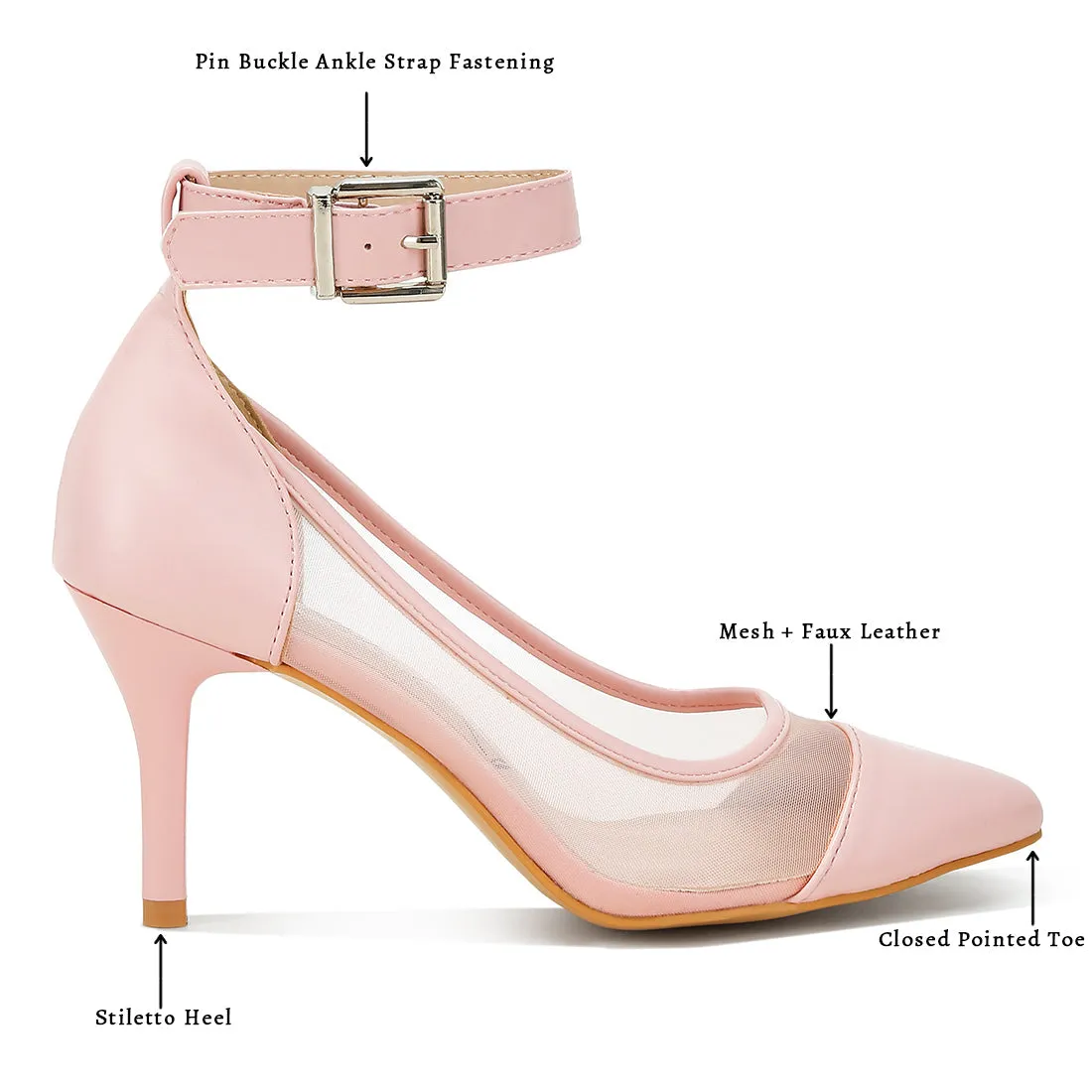 Mesh Pump Sandals