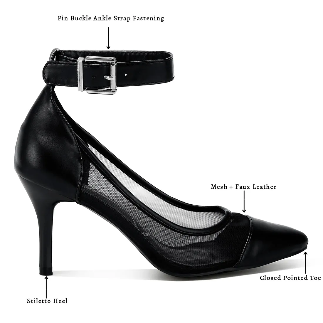 Mesh Pump Sandals