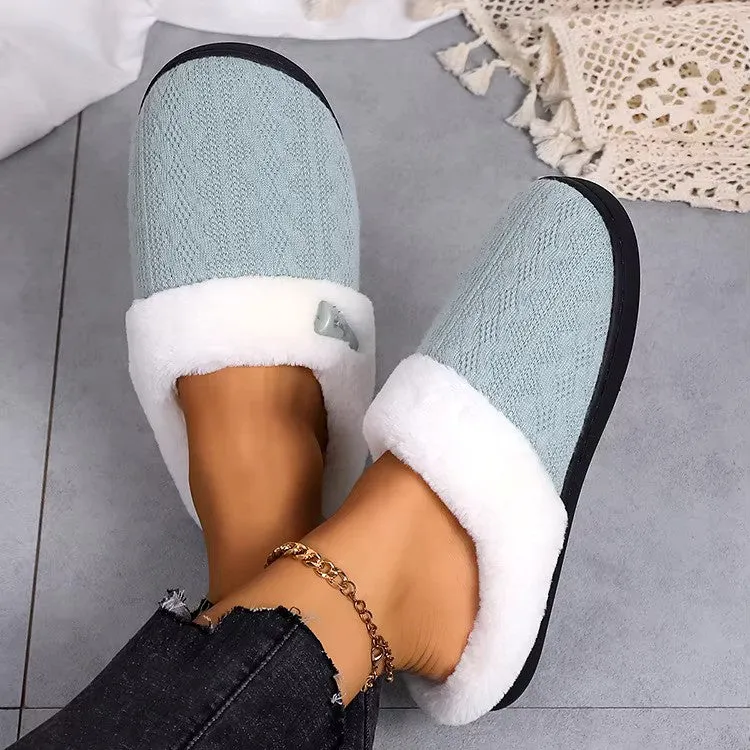 PlushChic Slippers : Cozy Elegance