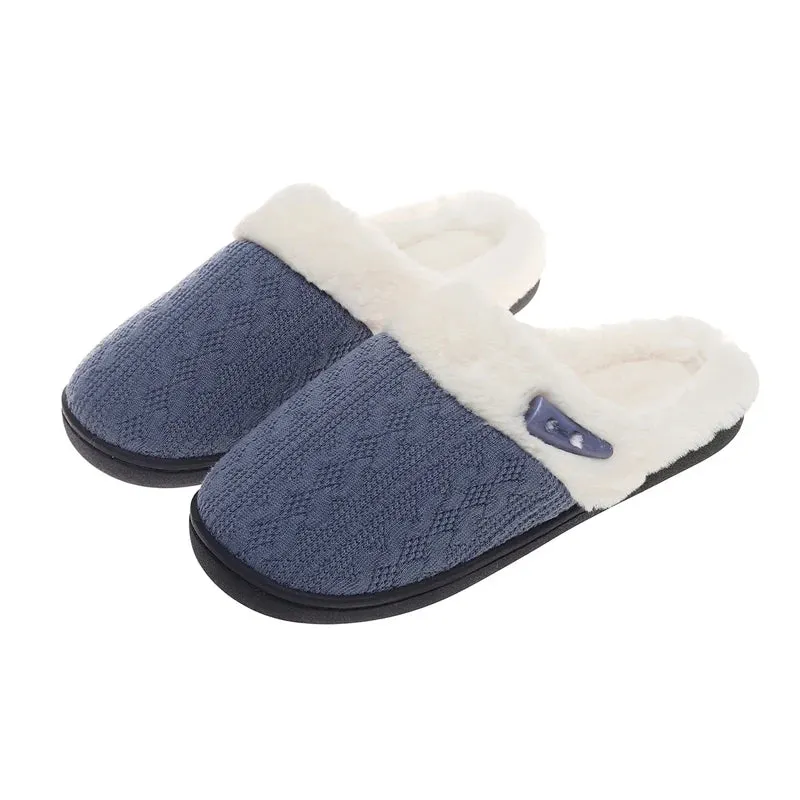 PlushChic Slippers : Cozy Elegance