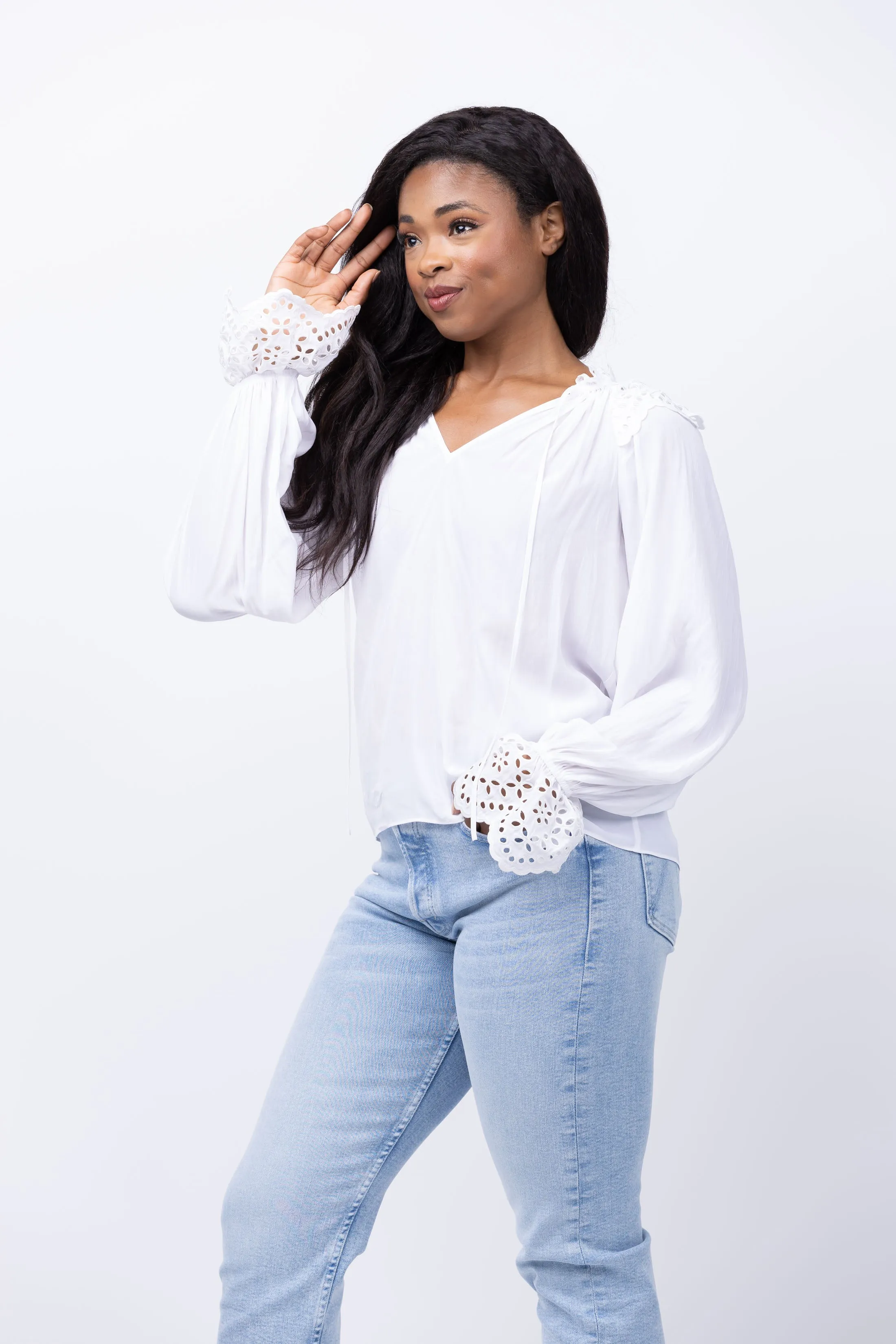 Ramy Brook Lilian Top in White