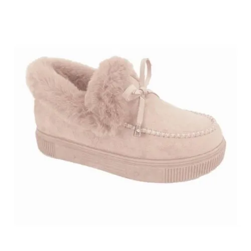 Slip On Warm Flat Shoes For Women